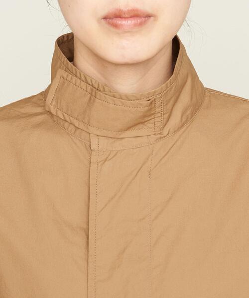 ASTRAET（アストラット）の「＜ASTRAET（アストラット）＞タイプライター ミリタリーブルゾン†（ミリタリージャケット・レディース・ベージュ/オリーブ・FREE）」の6枚目の写真