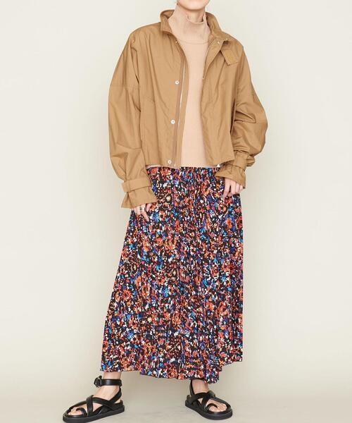 ASTRAET（アストラット）の「＜ASTRAET（アストラット）＞タイプライター ミリタリーブルゾン†（ミリタリージャケット・レディース・ベージュ/オリーブ・FREE）」の19枚目の写真