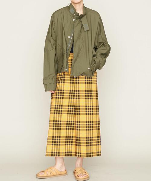 ASTRAET（アストラット）の「＜ASTRAET（アストラット）＞タイプライター ミリタリーブルゾン†（ミリタリージャケット・レディース・ベージュ/オリーブ・FREE）」の9枚目の写真