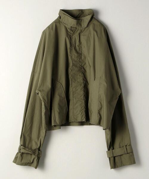 ASTRAET（アストラット）の「＜ASTRAET（アストラット）＞タイプライター ミリタリーブルゾン†（ミリタリージャケット・レディース・ベージュ/オリーブ・FREE）」の13枚目の写真