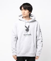 【WEB限定】Mark Gonzales/マークゴンザレス ×  PLAYBOY/プレイボーイ プリントパーカー