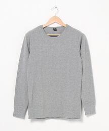 《セレクト》Wフェイス クルーネックロンT
