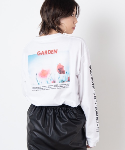 WEGO（ウィゴー）の「WEGO/フォトプリントロンT（Tシャツ/カットソー・メンズ・ホワイト/レッド・MEDIUM/LARGE/SMALL）」の2枚目の写真