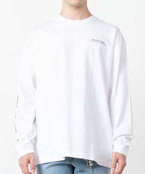 WEGO（ウィゴー）の「WEGO/フォトプリントロンT（Tシャツ/カットソー・メンズ・ホワイト/レッド・MEDIUM/LARGE/SMALL）」の8枚目の写真