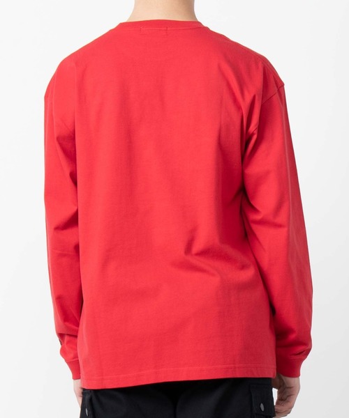 WEGO（ウィゴー）の「WEGO/フォトプリントロンT（Tシャツ/カットソー・メンズ・ホワイト/レッド・MEDIUM/LARGE/SMALL）」の6枚目の写真