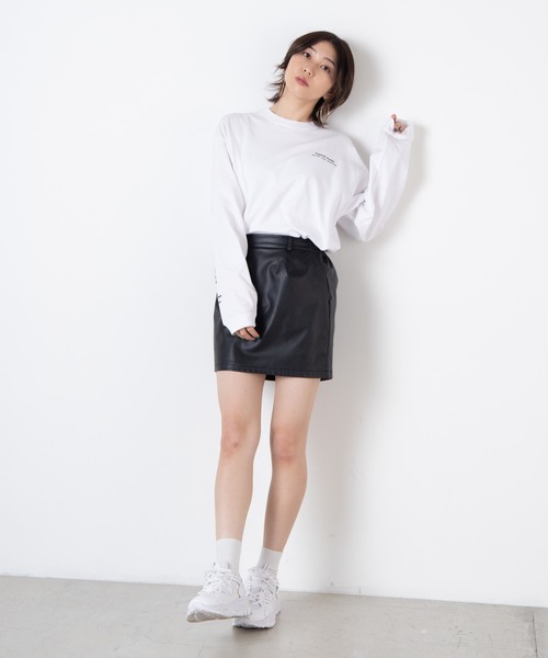 WEGO（ウィゴー）の「WEGO/フォトプリントロンT（Tシャツ/カットソー・メンズ・ホワイト/レッド・MEDIUM/LARGE/SMALL）」の21枚目の写真