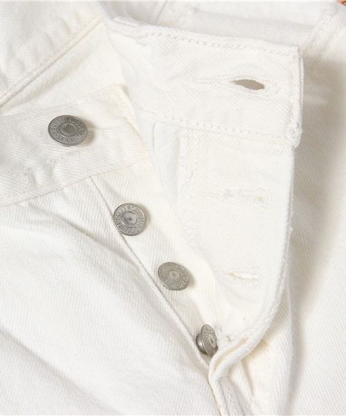 Levi's（リーバイス）の「501-レギュラーストレート/12.5oz ホワイトデニム（デニムパンツ・レディース・ホワイト・23inch/24inch/25inch/26inch/27inch）」の3枚目の写真
