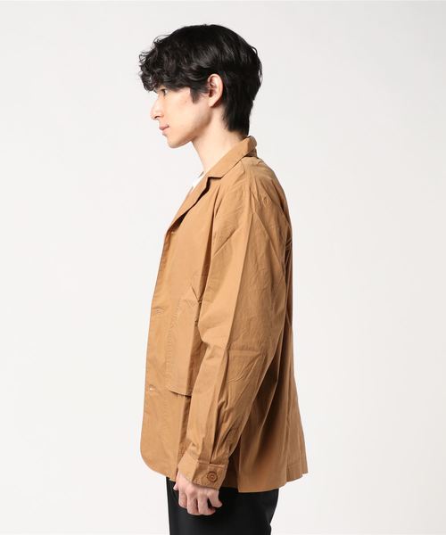 plain-me(プレインミー)の「plain-me 高密度コットンマルチポケットハンティングジャケット(その他アウター・メンズ・オリーブ/ベージュ・SMALL/MEDIUM/LARGE)」の12枚目の写真