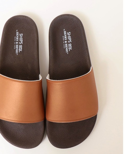 HENRY&HENRY（ヘンリーアンドヘンリー）の「SHIPS any×HENRY&HENRY: 別注 STYLE180 サンダル（サンダル・メンズ・ブラック/チャコールグレー/ブラウン/ネイビー・MEDIUM/LARGE）」の10枚目の写真