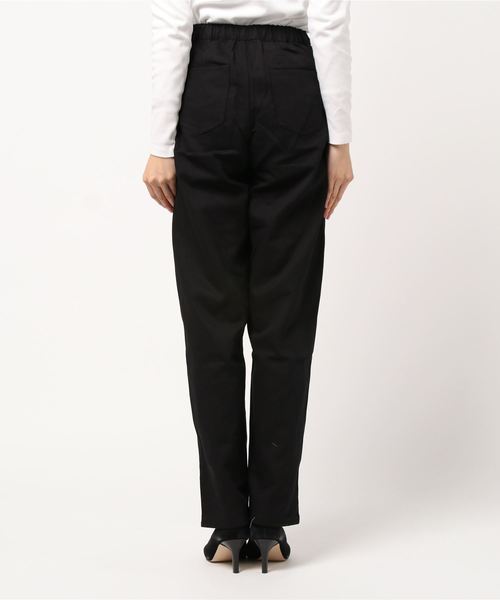 SpRay（スプレイ）の「ステッチストレートパンツ（その他パンツ・レディース・ブラック/アイボリー/オフホワイト・FREE）」の4枚目の写真