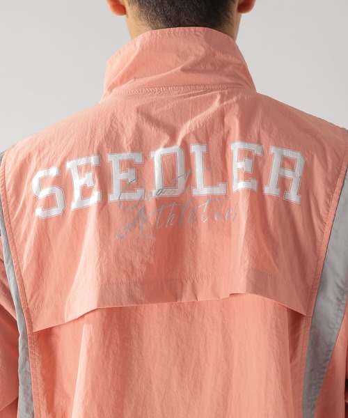 BAYFLOW（ベイフロー）の「[SEEDLER ( シードラー)]パッカブルブルゾン（ブルゾン・メンズ・ピンク/ブルー・MEDIUM/LARGE）」の12枚目の写真