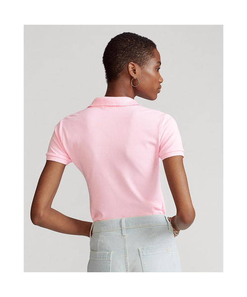 サイズ不明 Polo Ralph Lauren ピンク ポロシャツスリムフィット スリム フィット ストレッチ ポロシャツ | ラルフ ローレン公式
