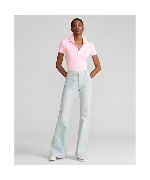 現行販売品　ポロラルフローレン　スリム フィット ストレッチ ポロシャツ RALPH LAUREN｜スリム フィット ストレッチ ポロシャツ