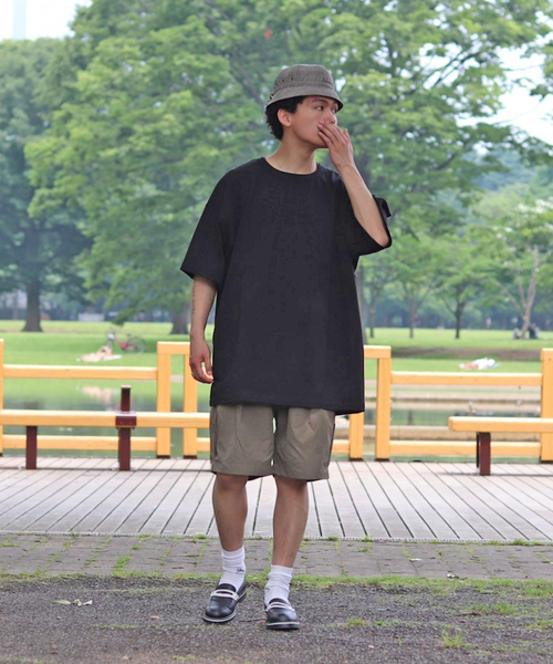 WISM(ウィズム)の「【WEWILL / ウィーウィル】WISM 別注 2.5XL HEAVY T-SH(Tシャツ/カットソー・メンズ・カーキ/ブラック/ホワイト・LARGE/MEDIUM)」の4枚目の写真