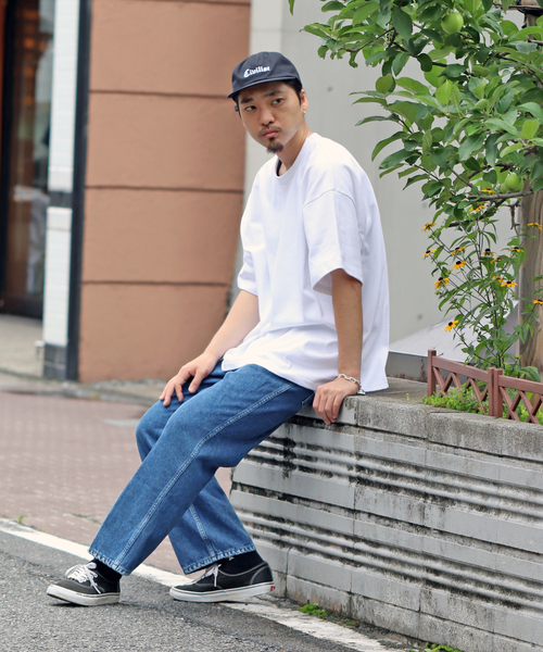 WISM(ウィズム)の「【WEWILL / ウィーウィル】WISM 別注 2.5XL HEAVY T-SH(Tシャツ/カットソー・メンズ・カーキ/ブラック/ホワイト・LARGE/MEDIUM)」の5枚目の写真