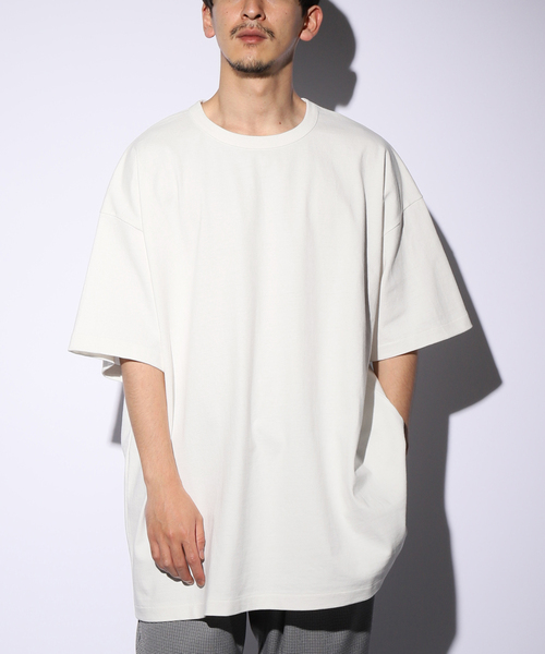 WISM(ウィズム)の「【WEWILL / ウィーウィル】WISM 別注 2.5XL HEAVY T-SH(Tシャツ/カットソー・メンズ・カーキ/ブラック/ホワイト・LARGE/MEDIUM)」の12枚目の写真