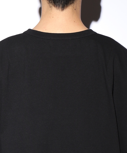 WISM(ウィズム)の「【WEWILL / ウィーウィル】WISM 別注 2.5XL HEAVY T-SH(Tシャツ/カットソー・メンズ・カーキ/ブラック/ホワイト・LARGE/MEDIUM)」の19枚目の写真