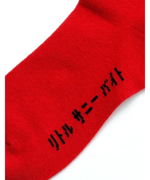 Little sunny bite（リトルサニーバイト）の「Kids socks（ソックス/靴下・レディース・ホワイト/レッド/ブラック・FREE）」の6枚目の写真