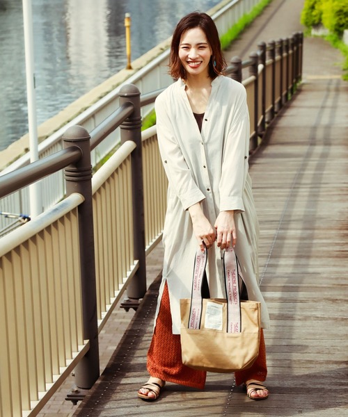 THEATRE PRODUCTS(シアタープロダクツ)の「【THEATRE PRODUCTS】別注トート(トートバッグ・レディース・ベージュ/カーキ・FREE)」の20枚目の写真