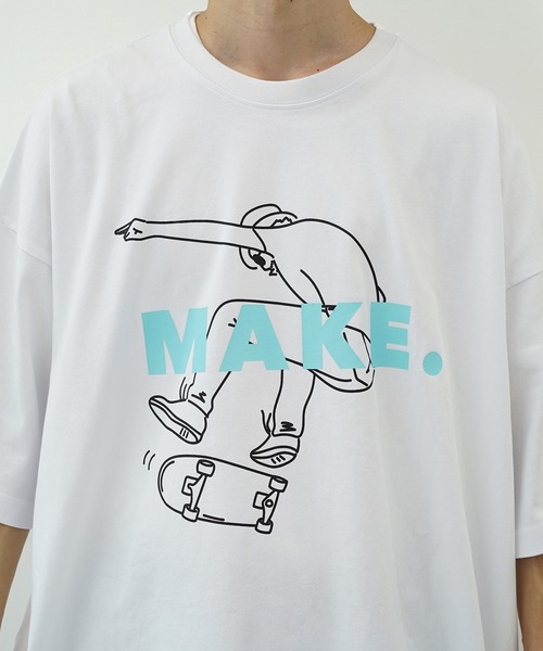 kutir（クティール）の「線画系アソートプリントTシャツ（Tシャツ/カットソー・メンズ・その他/ライトホワイト/ダークブルー/グリーン/ブラック/ホワイト/ブラック系その他3/オフホワイト/ブラック系その他/ブラック系その他2・SMALL/MEDIUM/LARGE）」の17枚目の写真