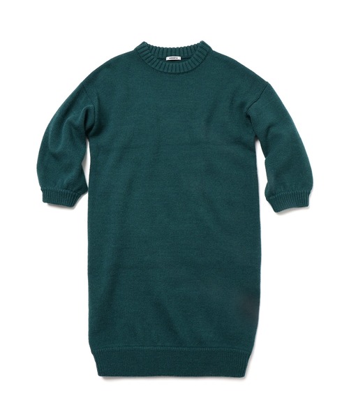 nimiru（ニミル）の「ニットワンピース（ワンピース・レディース・イエロー/オレンジ/グリーン・FREE）」の6枚目の写真