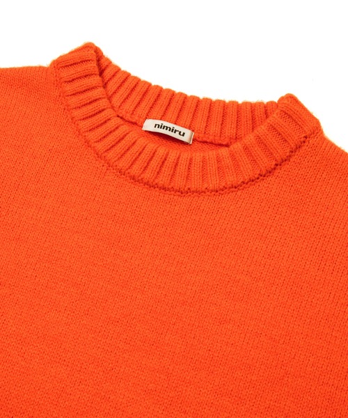 nimiru（ニミル）の「ニットワンピース（ワンピース・レディース・イエロー/オレンジ/グリーン・FREE）」の10枚目の写真