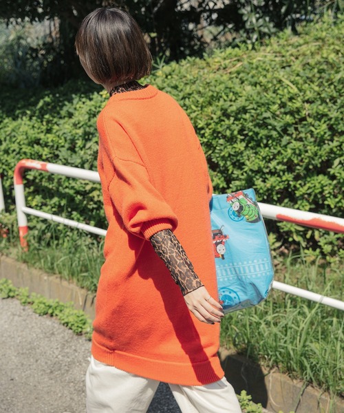 nimiru（ニミル）の「ニットワンピース（ワンピース・レディース・イエロー/オレンジ/グリーン・FREE）」の16枚目の写真