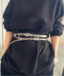Ameri | 2WAY LAYERED BELT(ベルト)