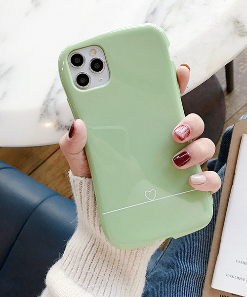 シンプル 無地 ワンポイント Ipc530 スマホケース カバー ハート シンプル Iphoneカバー テキスト ワンポイント C U L シーユーエル のファッション 無地 アイフォンケース C U L