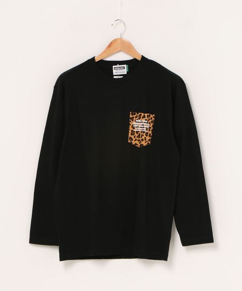 DOUBLE STEAL(ダブルスティール)の「Pocket 長袖Tシャツ(Tシャツ/カットソー・メンズ・ホワイト系その他2/ブラック系その他/ホワイト系その他/ブラック系その他2・LARGE/X-LARGE/MEDIUM)」の4枚目の写真