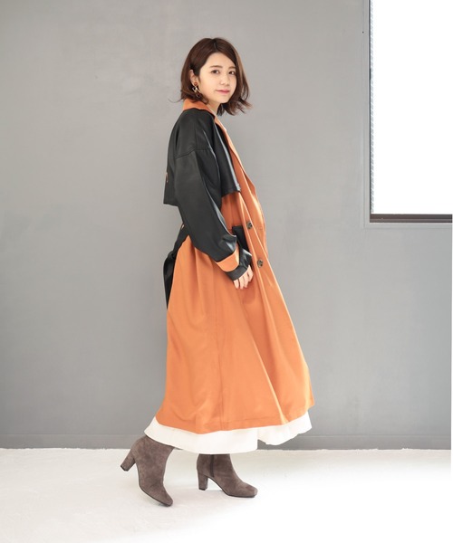 SESTO（セスト）の「ティアード2wayワンピース（ワンピース・レディース・ブラック/モカ/キナリ・M）」の17枚目の写真