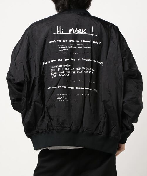 Mark Gonzales 80s MA-1ジャケット本人プリント黒ブラック 楽天市場】What it isNt ART BY MARK GONZALES マークゴンザレス