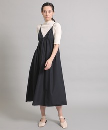 unfil | 【unfil】washed cottton-poplin camisoke dress/キャミソールワンピース/WOAP-UW118(ワンピース)