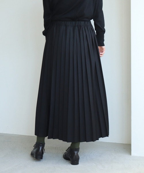 bulle de savon（ビュルデサボン）の「ロングプリーツスカート