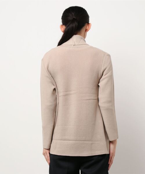 HANAE MORI(ハナエモリ)の「【HANAE MORI】ジャネットカーディガン(カーディガン/ボレロ・レディース・ベージュ/ネイビー/レッド・40/38)」の5枚目の写真
