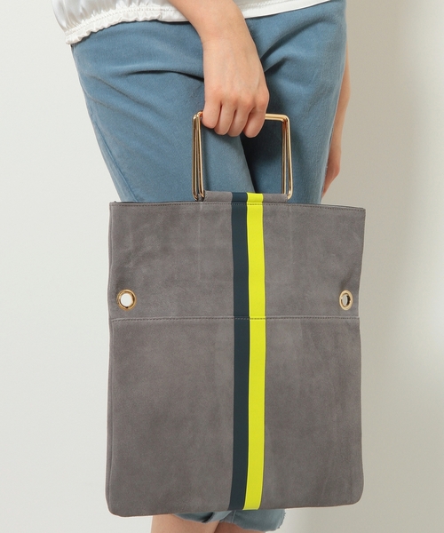 BEAUTY&YOUTH UNITED ARROWS（ビューティーアンドユースユナイテッドアローズ）の「BYSF Hashibami ライン2WAYショルダー ◆（ショルダーバッグ・レディース・ブラック/グレー・フリー）」の11枚目の写真