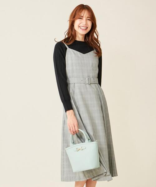 セール 冬仕様になってリニューアル サイドプリーツ ジャンドレ 2set ワンピース Any Sis エニィスィス のファッション通販 Zozotown