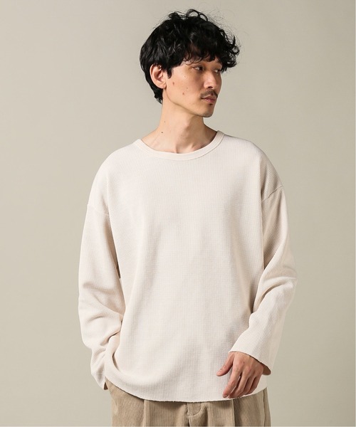 JOURNAL STANDARD(ジャーナルスタンダード)の「ピグメントサーマルL/S(Tシャツ/カットソー・メンズ・カーキ/ホワイト系その他/タン/ブラック系その他・SMALL/LARGE/MEDIUM)」の11枚目の写真