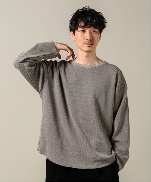 JOURNAL STANDARD(ジャーナルスタンダード)の「ピグメントサーマルL/S(Tシャツ/カットソー・メンズ・カーキ/ホワイト系その他/タン/ブラック系その他・SMALL/LARGE/MEDIUM)」の12枚目の写真