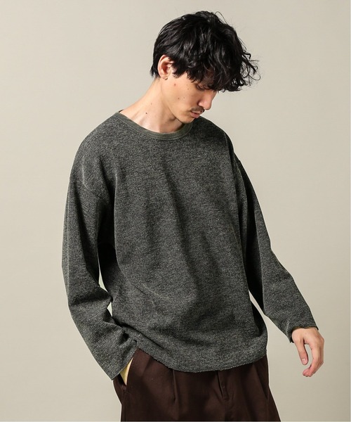 JOURNAL STANDARD(ジャーナルスタンダード)の「ピグメントサーマルL/S(Tシャツ/カットソー・メンズ・カーキ/ホワイト系その他/タン/ブラック系その他・SMALL/LARGE/MEDIUM)」の14枚目の写真