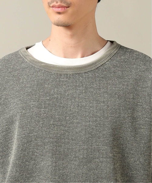 JOURNAL STANDARD(ジャーナルスタンダード)の「ピグメントサーマルL/S(Tシャツ/カットソー・メンズ・カーキ/ホワイト系その他/タン/ブラック系その他・SMALL/LARGE/MEDIUM)」の19枚目の写真