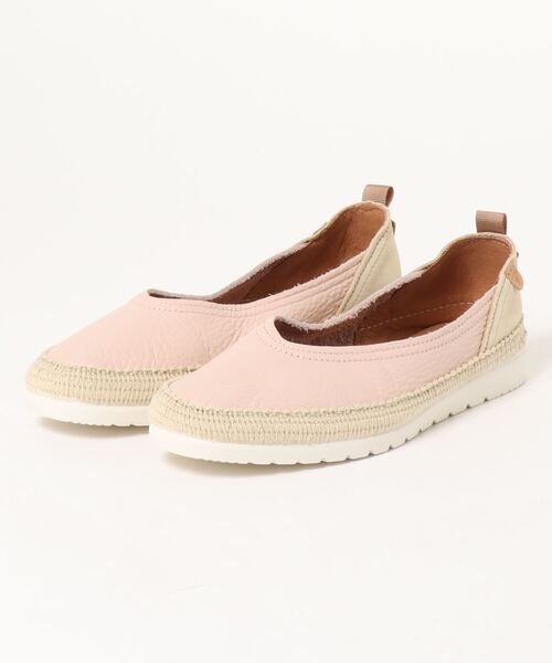 VERBENAS（ベルベナス）の「スムースエスパスニーカー（スリッポン・レディース・ライトブルー/ピンク・36/38/37/39/35）」の3枚目の写真