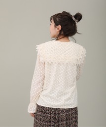 sakishimatokyo | 【ZOZO限定】サキシマamp「エリフリルセーラーブラウス」(シャツ/ブラウス)