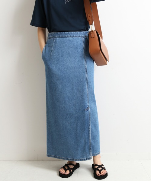 SLOBE IENA（スローブイエナ）の「LE DENIM タイトスリット