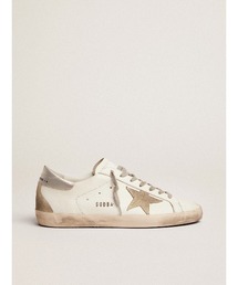 GOLDEN GOOSE | GOLDEN GOOSE Super-Star sneakers white leather-silver heel tab(スニーカー)