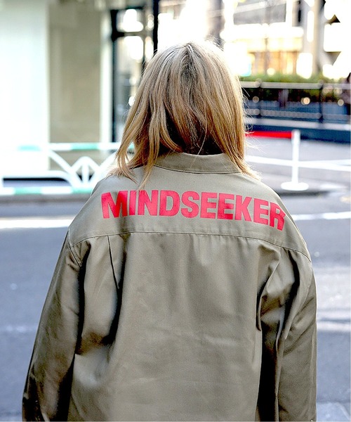 21ss MINDSEEKER × Dickies PAINT OVERSIZE SHIRT マインド
