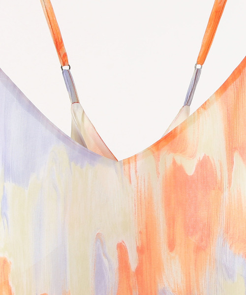 nota（ノータ）の「マーブルptキャミワンピース（ワンピース・レディース・パープル/オレンジ・FREE）」の11枚目の写真