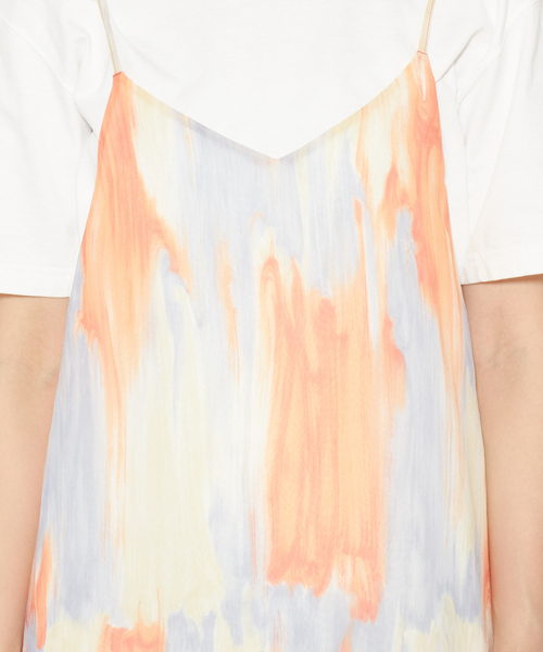 nota（ノータ）の「マーブルptキャミワンピース（ワンピース・レディース・パープル/オレンジ・FREE）」の14枚目の写真