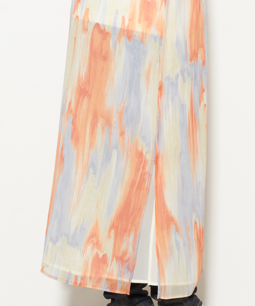 nota（ノータ）の「マーブルptキャミワンピース（ワンピース・レディース・パープル/オレンジ・FREE）」の17枚目の写真
