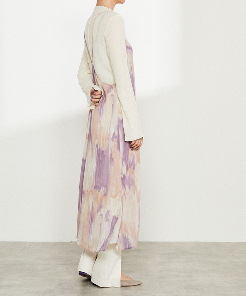 nota（ノータ）の「マーブルptキャミワンピース（ワンピース・レディース・パープル/オレンジ・FREE）」の20枚目の写真